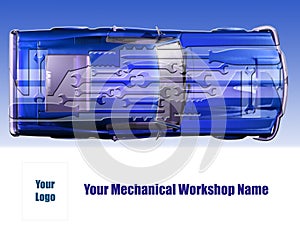 Mechanical workshop card