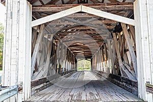 Mechanicsville Covered Bridge Ashtabula County Ohio