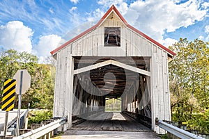 Mechanicsville Covered Bridge Ashtabula County Ohio