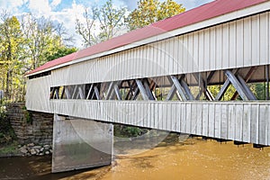 Mechanicsville Covered Bridge Ashtabula County Ohio