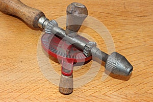 Mechanism of hand drill