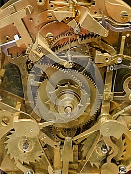 Mechanism made by the famous watchmaker Thomas Mudge in the 18th century in Britain