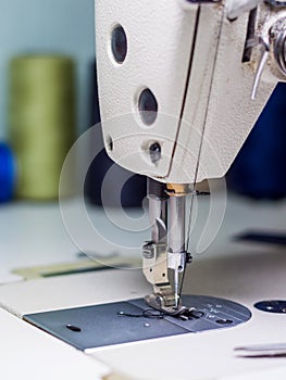 Mechanism of sewing machine, metal part of machinery