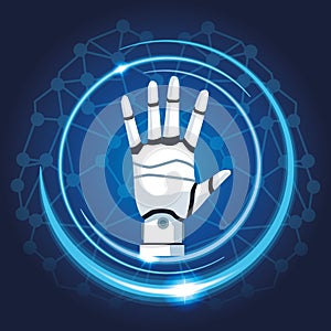 Mechatronic robotic hand