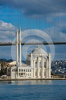 Mecidiye Mosque in famous Ortakoy photo