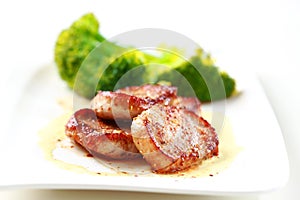 Medaillon of pork fillet