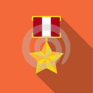 A medal of courage that represents the courage of a soldier.