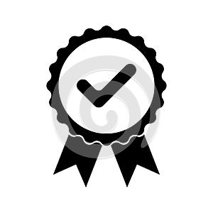 Quality production sign. Match symbol