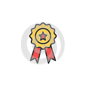 Medal icon in colored version