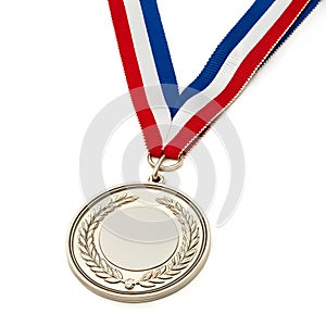Medal icon isolated on white background photo