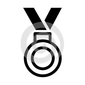 Medal Icon in trendy flat style isolated on grey background. Medal symbol for your web site design, logo, app, UI. Vector illustra