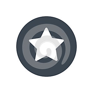 Medal vector glyph flat icon