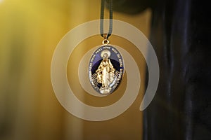 Medal of our lady of graces photo