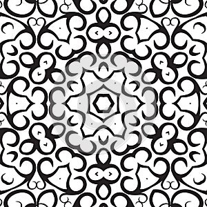 Medallion circular design.