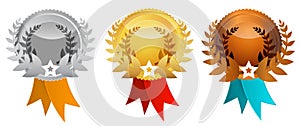 Medals Set - Vector Awards Icons
