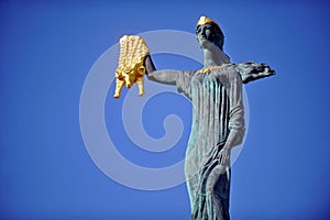 Medea statue in Batumi photo