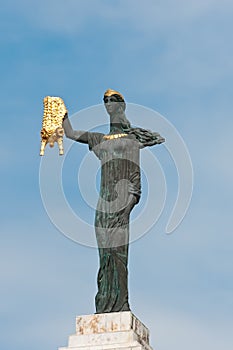 The Medea statue in Batumi, Georgia photo