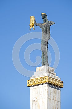 Medea statue in the center of Batumi, One of the main Colchis city, Georgia photo