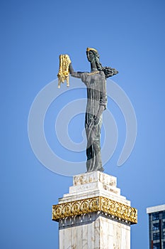 Medea statue in the center of Batumi, One of the main Colchis city, Georgia photo