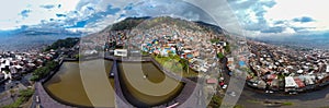 Medellin, Antioquia - Colombia. April 4, 2024. The UVA of the Armonia is located in the Manrique neighborhood photo