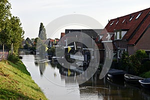 Medemblik city. Netherlands.