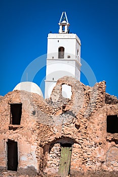 Medenine (Tunisia) : traditional Ksour (Berber Fortified Granary