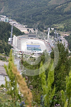 Medeo Stadium. Kazakhstan