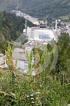 Medeo Stadium. Kazakhstan