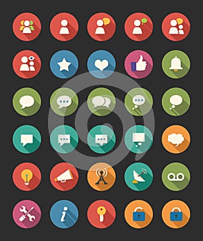 Media And Communication Icons