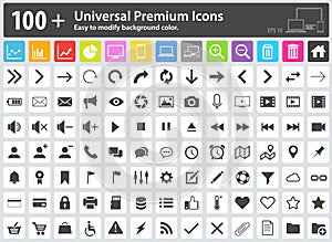 Media Icons, Web Icons, Arrow Icons, Setting Icons, Cloud Icons, Finance Icons, Mobile Icons