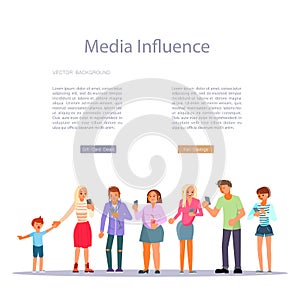 Media influence concept