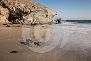 Media Luna beach, San Jose, Natural Park of Cabo de Gata, Spain photo