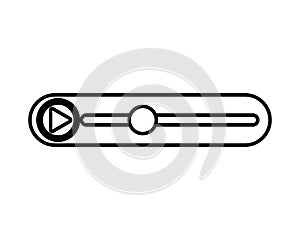 Media player progress bar icon