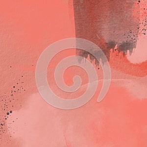 Hand painted textured pink background