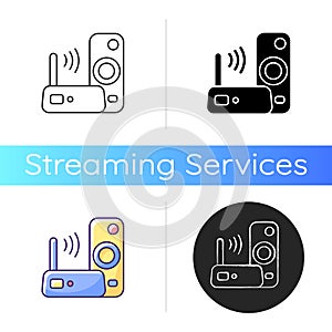Media streaming device icon