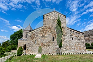 Mediaeval orthodox church Zedazeni near Mtskheta, Travel to Georgia