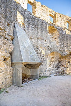 Mediaeval ruins of Valecov Castle