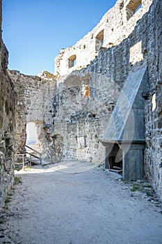 Mediaeval ruins of Valecov Castle