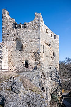 Mediaeval ruins of Valecov Castle