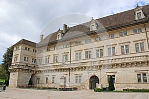 Mediatheque building in Dole, France