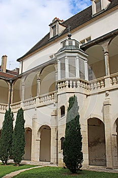 Mediatheque building in Dole, France