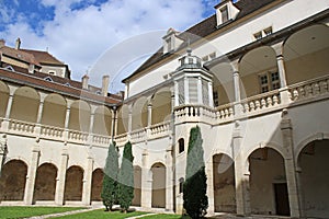 Mediatheque building in Dole, France