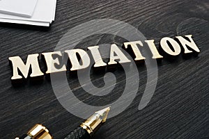 Mediation from letters and agreement documents