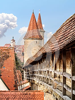 Mediaval Fairy Tale City Rothenburg