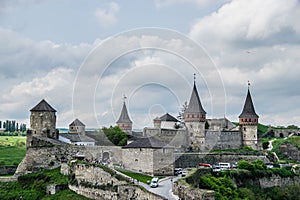 Mediavel castle in Ukraine