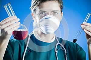 Medic chemistry lab tools