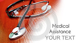 Medical assistance background