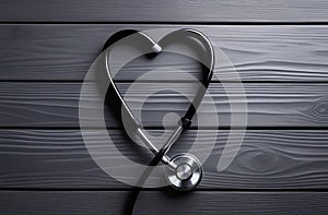 Medical background with stethoscope