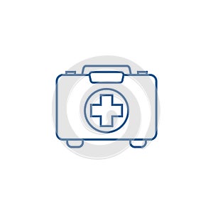 Medical bag logo design vector template, Travel logo design concept, Icon symbol