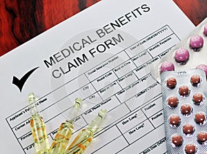 Medical benefits claim form 2